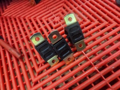 (25) ZSI 016M019 Cushioned 2 Hole Pipe / Conduit Routing Clamp - New - Image 4