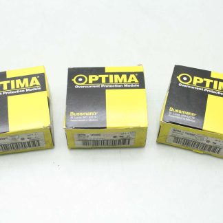 3 NIB Bussmann OPM-1038C Overcurrent Protector Module / Fuseholder / 3 Pole - New