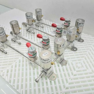 (4) APTech AP35505M-3PWD-TW4-.875 Diaphragm Valves AP3625SM-2PW-TW4 - Used