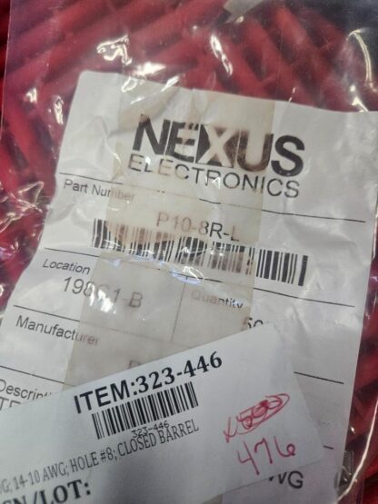(476) New Panduit P10-8R-L Ring Terminals 10-12 AWG #8 Stud Size - New - Image 9