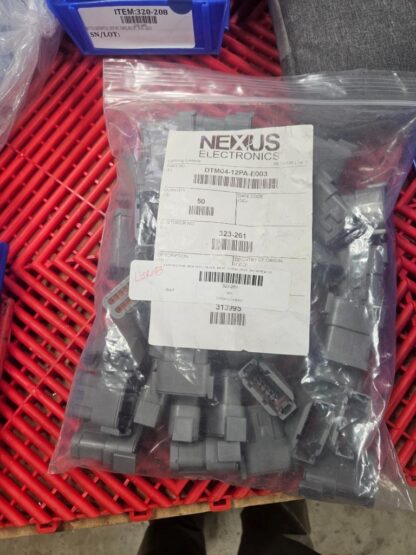(50) New TE Connectivity Deutsch DTM04-12PA-E003 Connector 12 Position, End Cap - New - Image 8