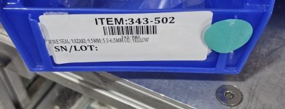 (70) New Yazaki 7158-3713-70 Silicone Yellow Wire Seals 5.3-6.5 mm^2 Wire - New - Image 4