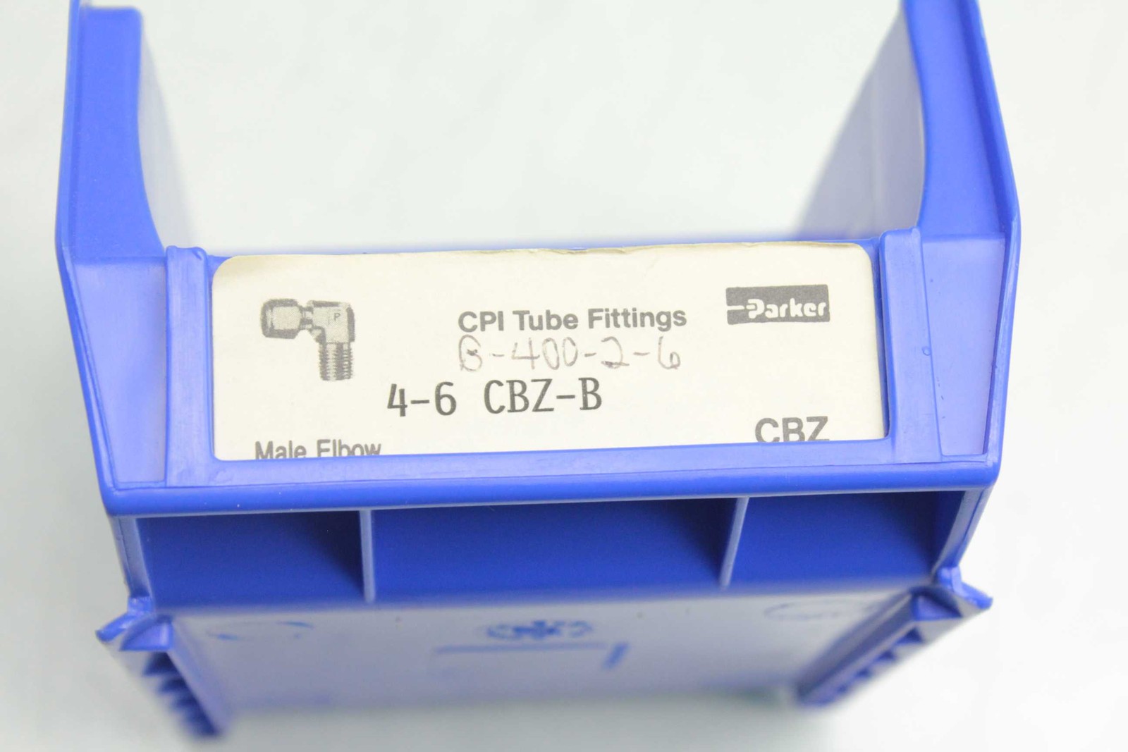 9 New Parker 4-6 CBZ-B CPI Male Elbows / 1/4" Tube x 3/8" MNPT / B-400-2-6 - New - Image 3