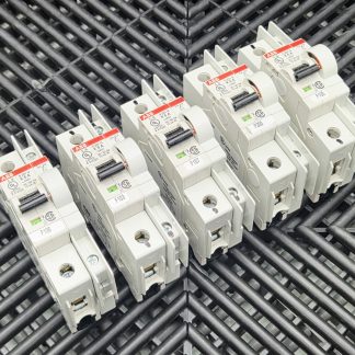 ABB S201U-K6A 6A 240V 1P K-Curve MCB Circuit Breaker Used Lot of 5 - Used
