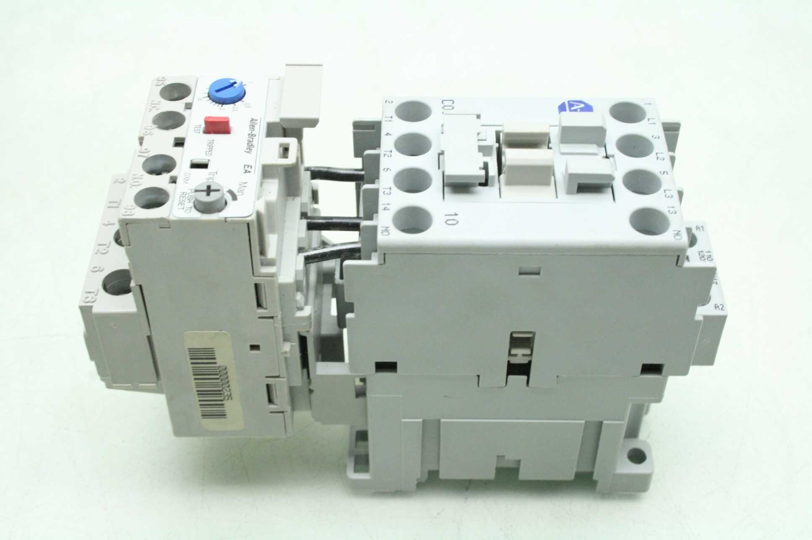 Allen Bradley 100-C09*10 Contactor + 193-EA1DB Relay, Contactor Assembly - Used - Image 3