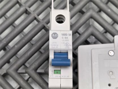 Allen Bradley 1489-M1C050 Ser. D Circuit Breaker 5A Single Pole Lot of 2 - Used - Image 7