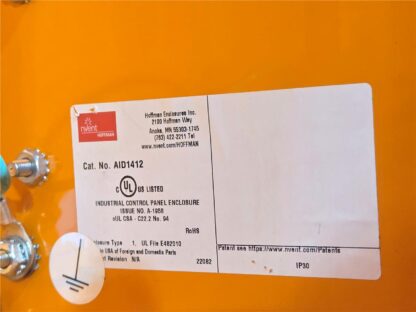 Allen-Bradley 1494U-D60 Disconnect Switch 60A w/ Hoffman Nvent AID1412 Enclosure - Used - Image 42