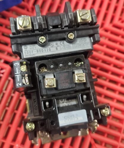Allen Bradley 500F-B0D920 Nema Size 1 Motor Starter 110-120V Coil - Used