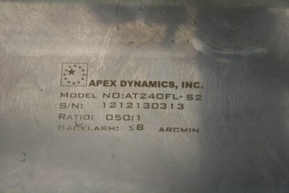 Apex Dynamics AT240FL-S2 Spiral Bevel Right Angle Gear Reducer 50:1 - New - Image 24