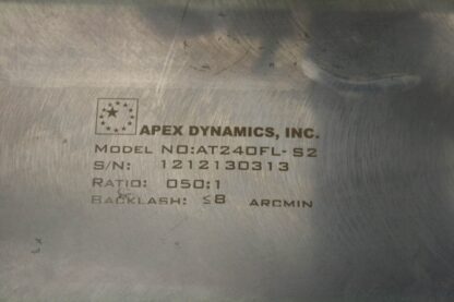Apex Dynamics AT240FL-S2 Spiral Bevel Right Angle Gear Reducer 50:1 - New - Image 7