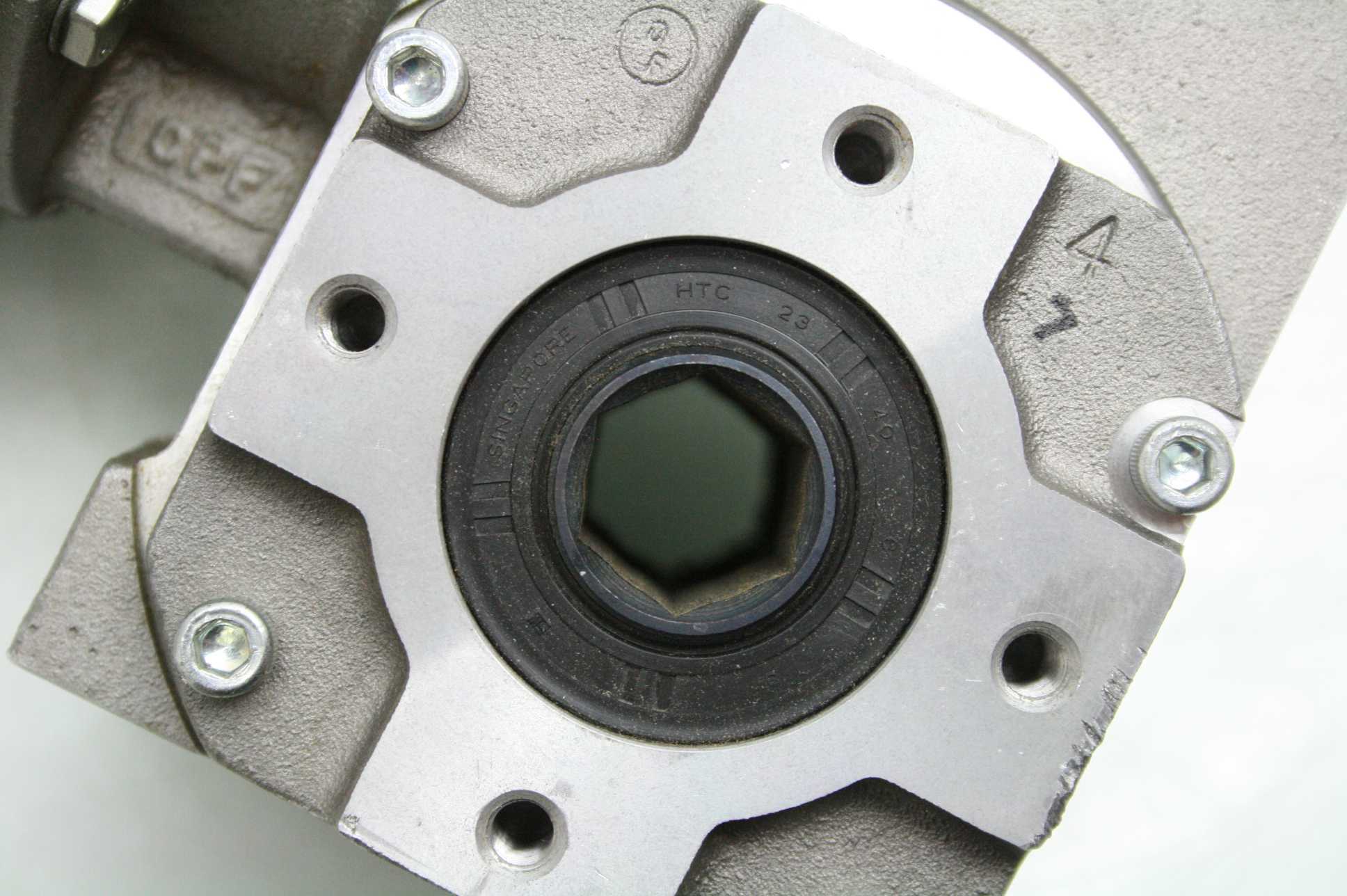 Bodine 42Y6BFPP Hollow Hex Shaft Gear Motor Bosch 3842503065 Worm Reducer 10:1 - Used - Image 15
