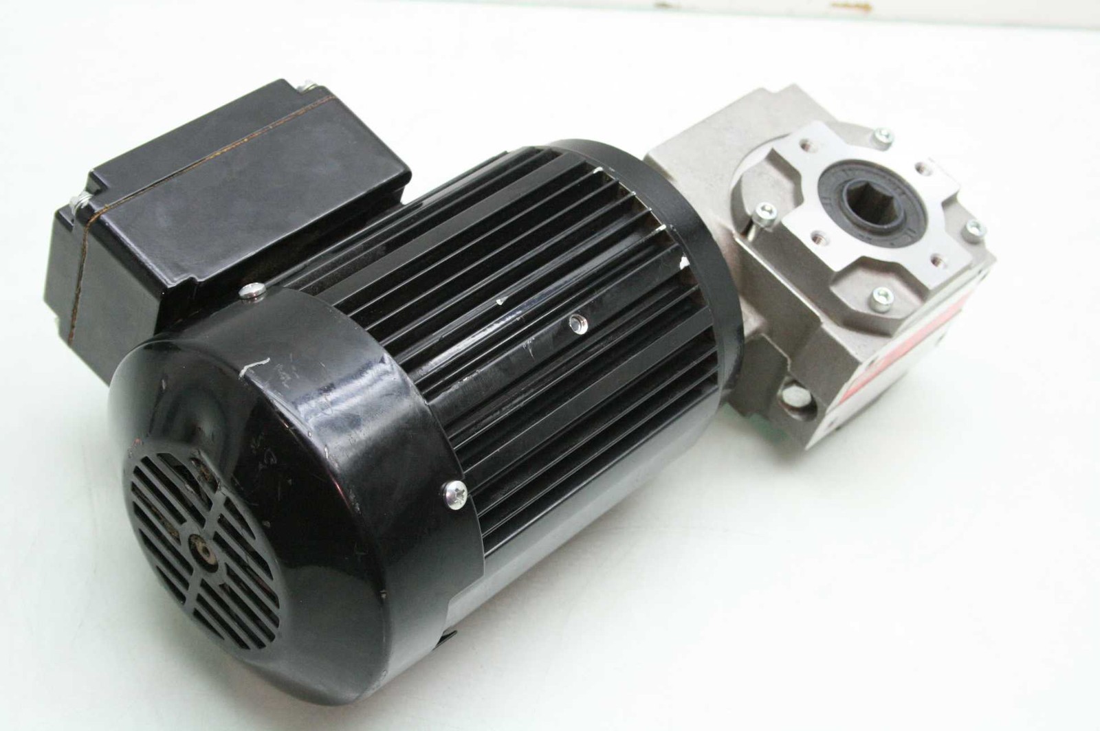 Bodine 42Y6BFPP Hollow Hex Shaft Gear Motor Bosch 3842503065 Worm Reducer 10:1 - Used - Image 5