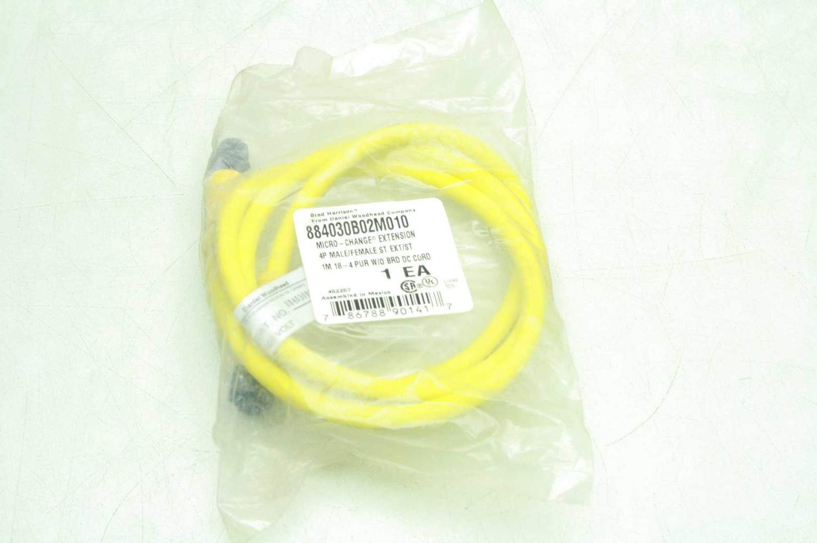 Brad Harrison Woodhead 884030B02M006 Micro-Change Extension 4P 0.6M Cord - New