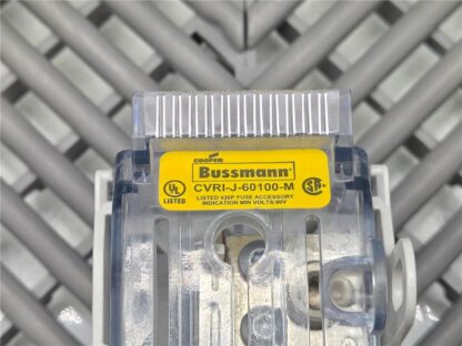 Bussman JM60100-1CR 600V / 100A Fuse Block w/ AJT90 Fuses / CVRI-J-60100-M Cover - New other (see details) - Image 4