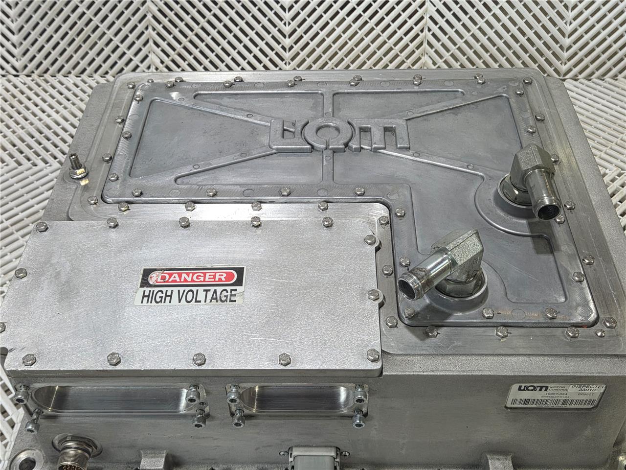 Danfoss UQM SPM250-130-3 EV Motor Transmission w/ PP HD-250 Controller PP950T - Used - Image 33