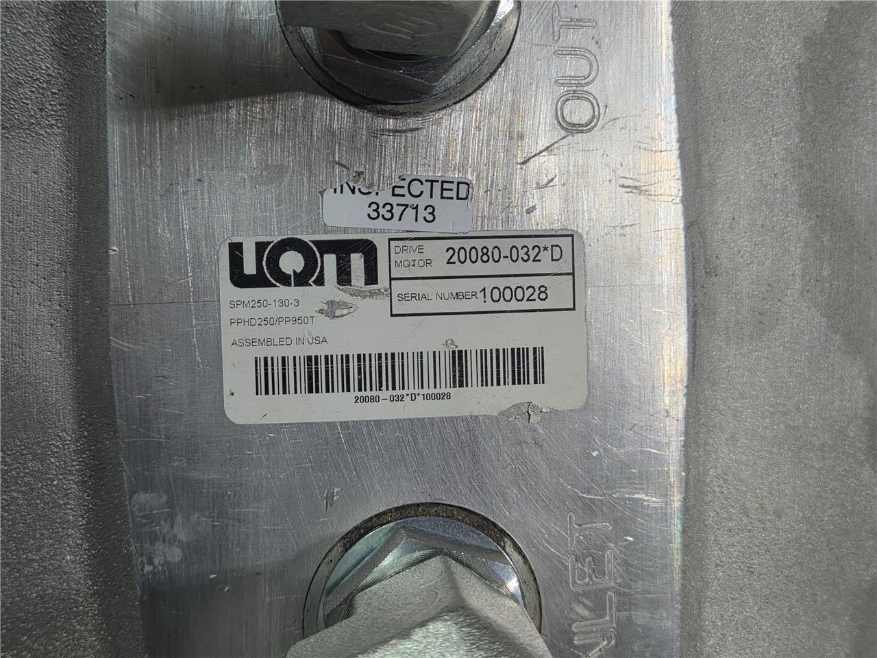 Danfoss UQM SPM250-130-3 EV Motor Transmission w/ PP HD-250 Controller PP950T - Used - Image 41