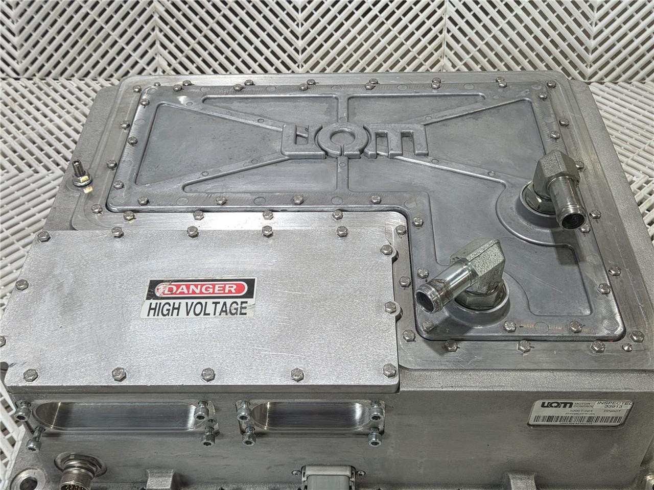 Danfoss UQM SPM250-130-3 EV Motor Transmission w/ PP HD-250 Controller PP950T - Used - Image 9