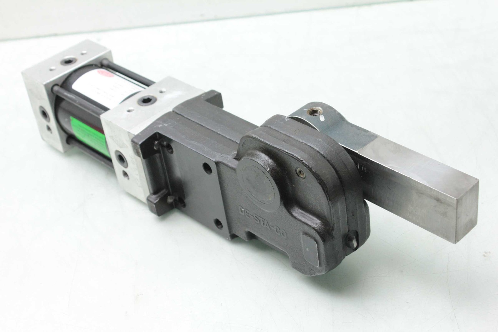 Destaco 991AL-013-180B-57 Pneumatic Hold Down Clamp Single Arm 45 Degrees 3/8" - Used - Image 11