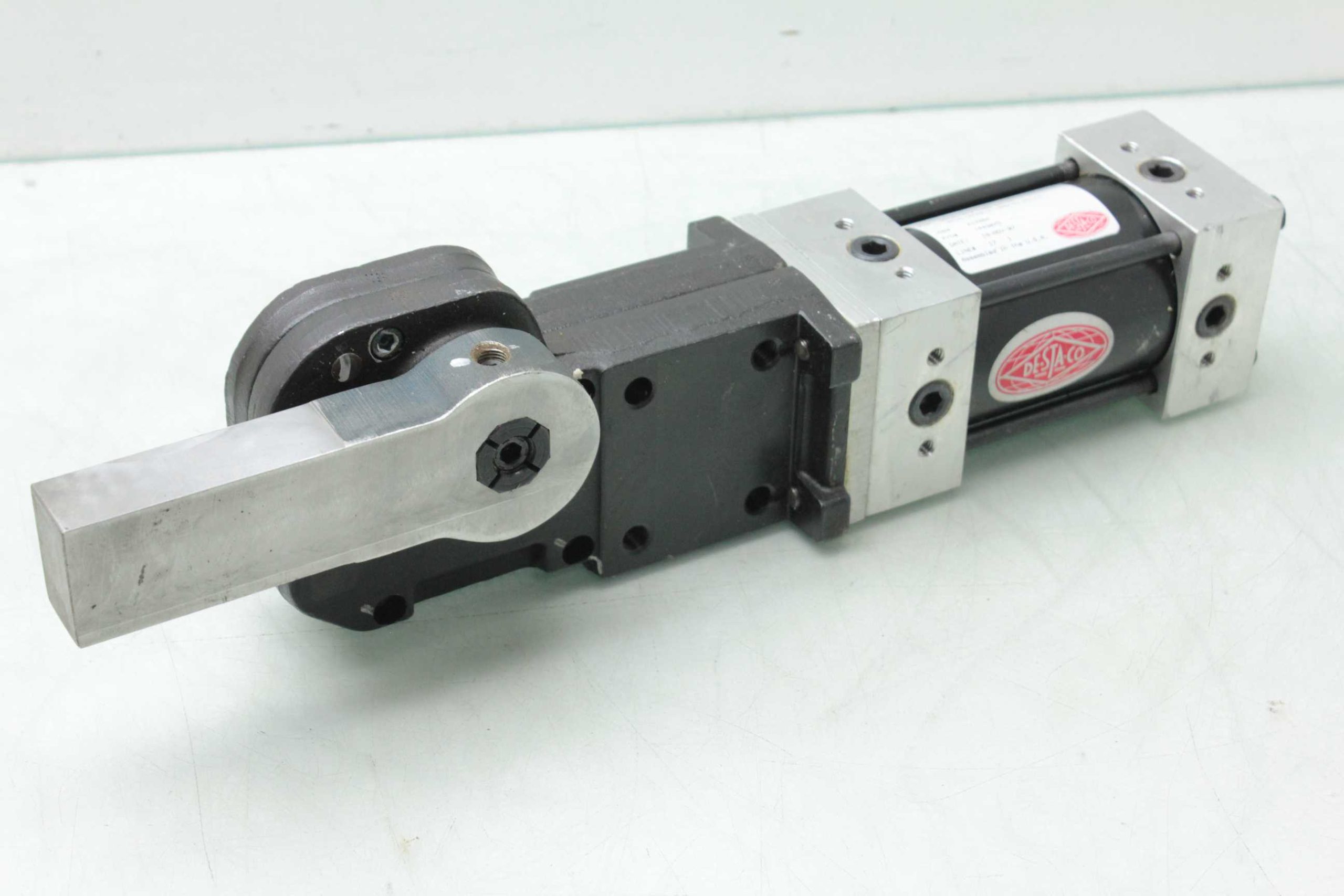 Destaco 991AL-013-180B-57 Pneumatic Hold Down Clamp Single Arm 45 Degrees 3/8" - Used - Image 13