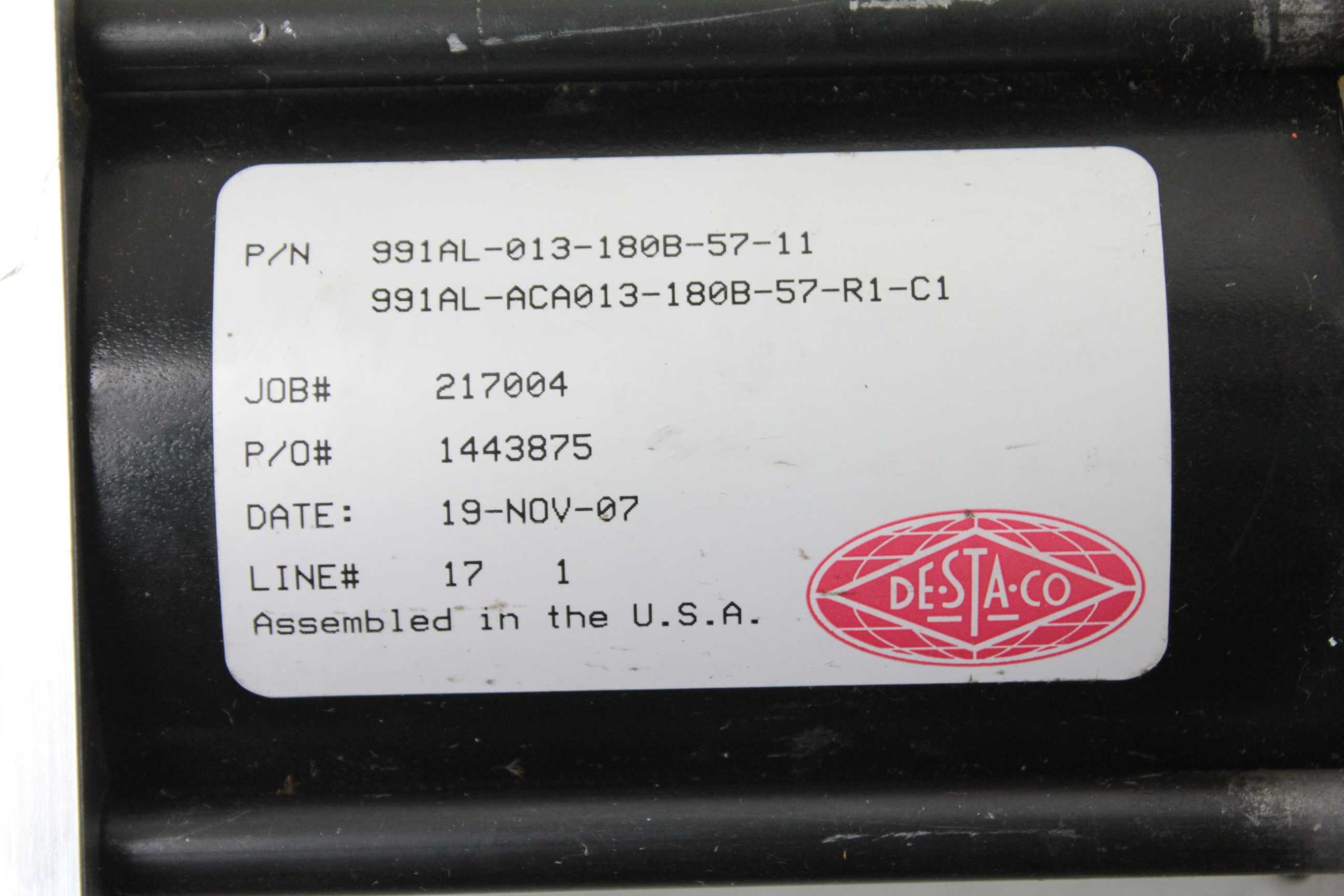 Destaco 991AL-013-180B-57 Pneumatic Hold Down Clamp Single Arm 45 Degrees 3/8" - Used - Image 16