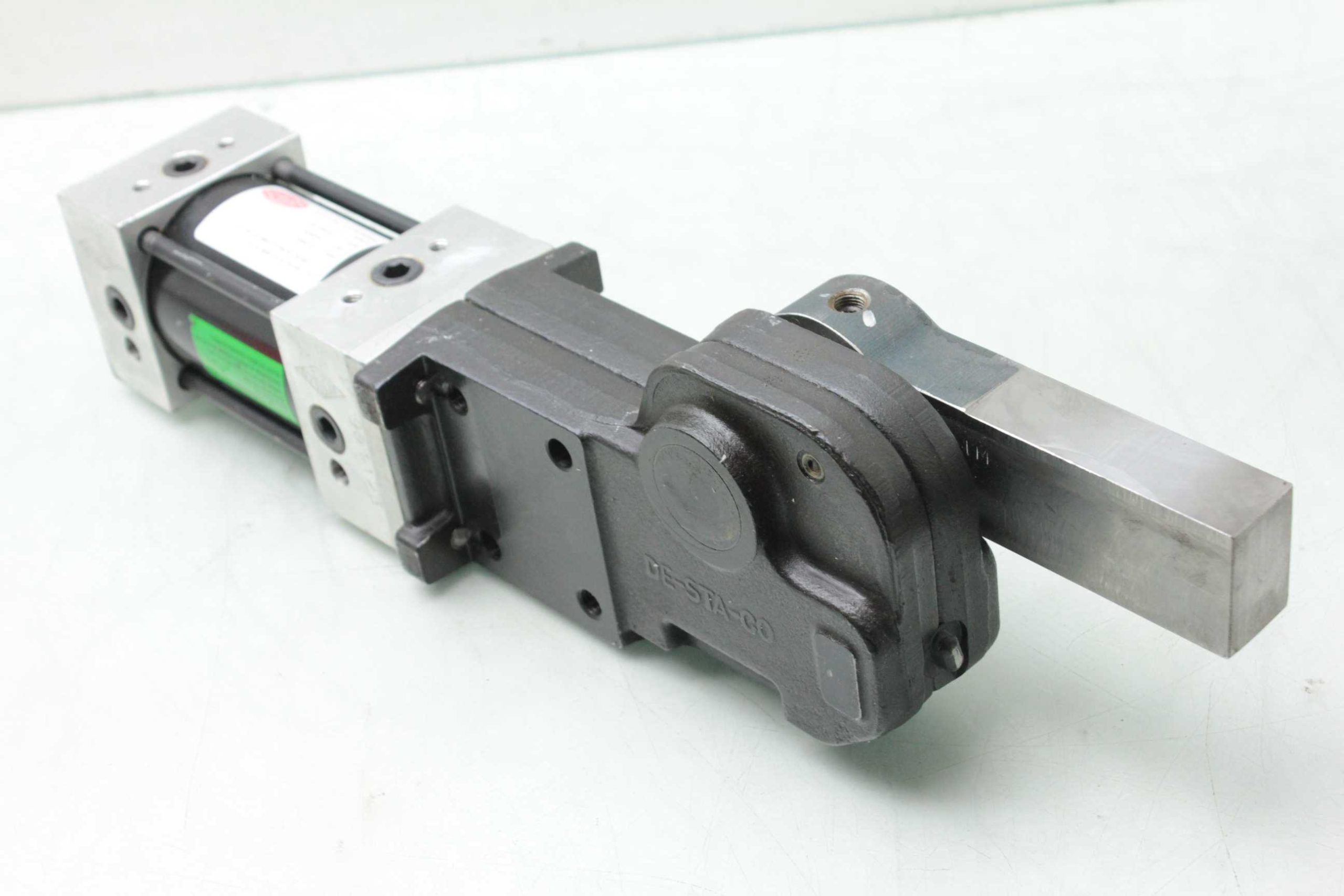 Destaco 991AL-013-180B-57 Pneumatic Hold Down Clamp Single Arm 45 Degrees 3/8" - Used - Image 22