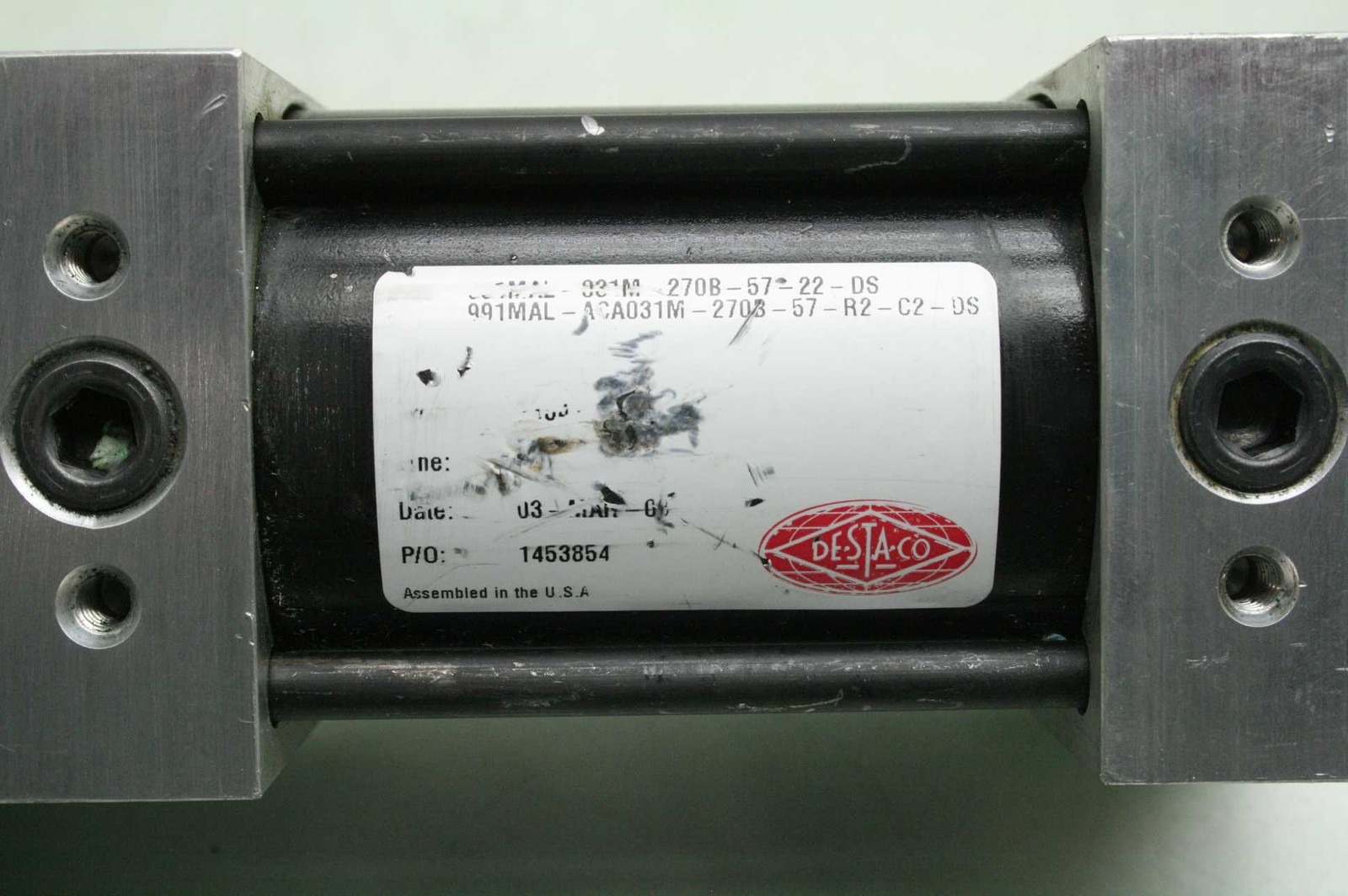 Destaco 991MAL-270B-57-22-DS Pneumatic Hold Down Clamp Single Arm 35 Degrees - Used - Image 5