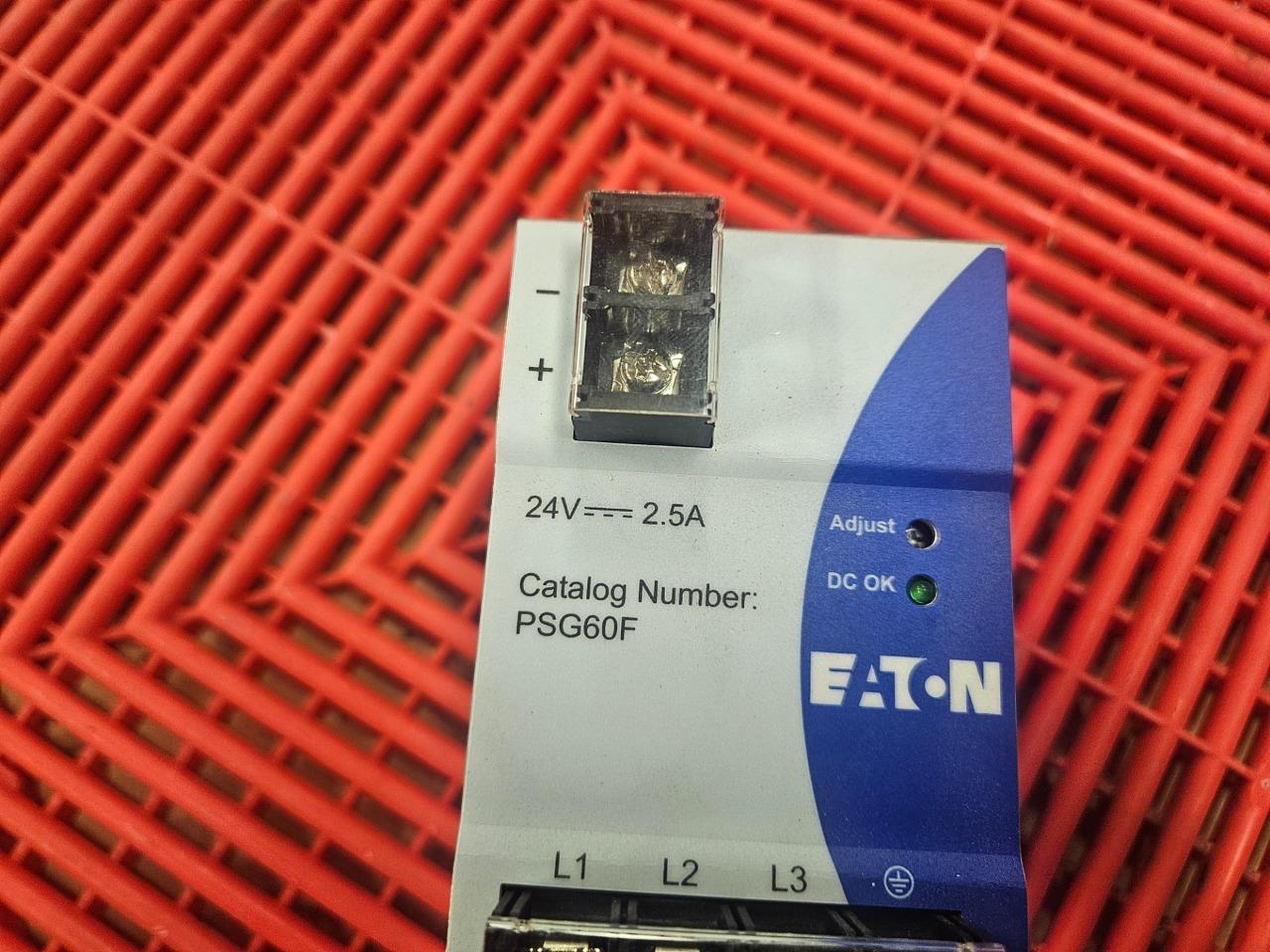 Eaton PSG60F 24V DC Power Supply 400-500V AC Input / 24V DC Output 2.5A - Used - Image 12