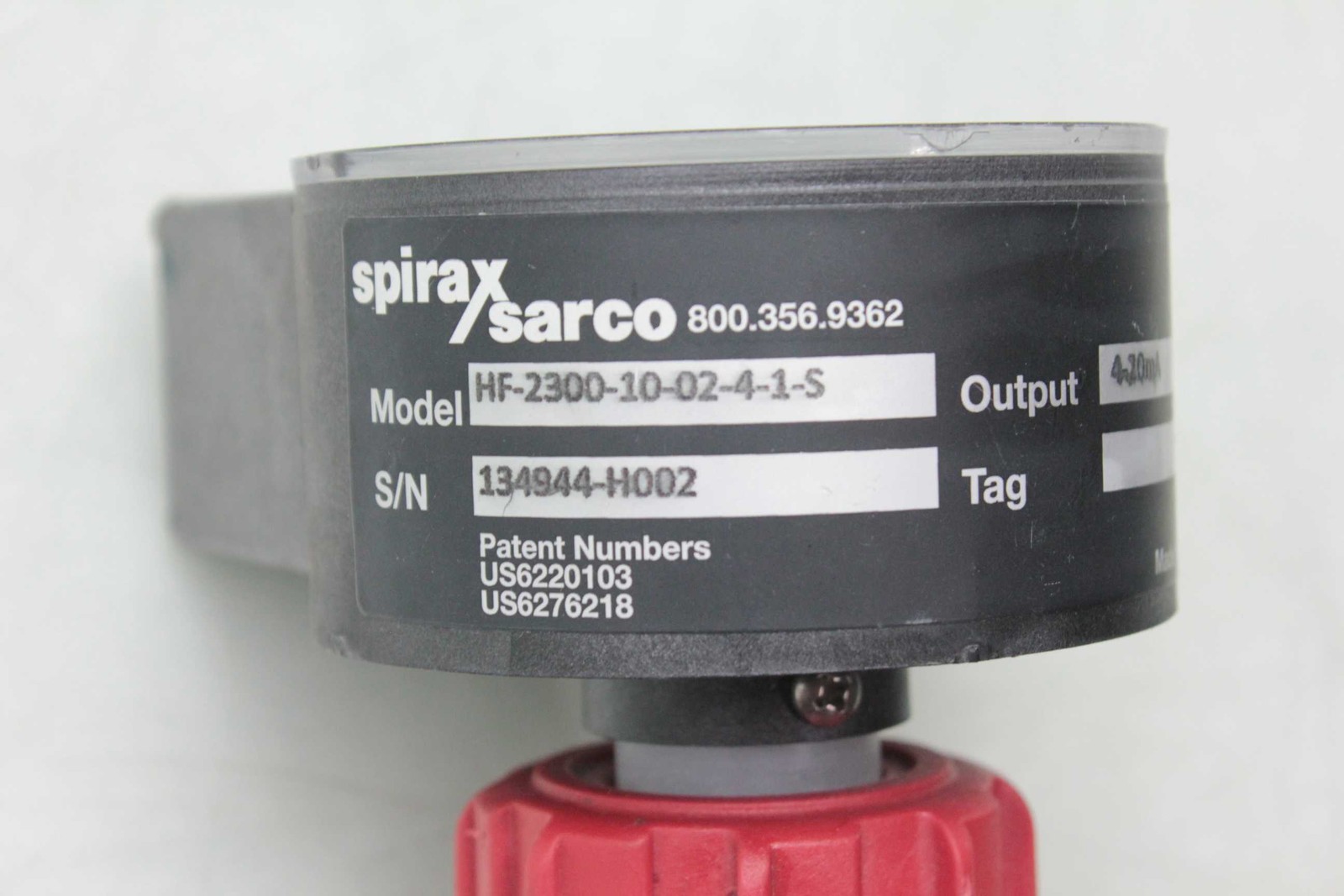 Emco Spirax Sarco HF-2300-10-02-4-1-S Hydro-Flow Vortex Flowmeter / 1" Line - Used - Image 3