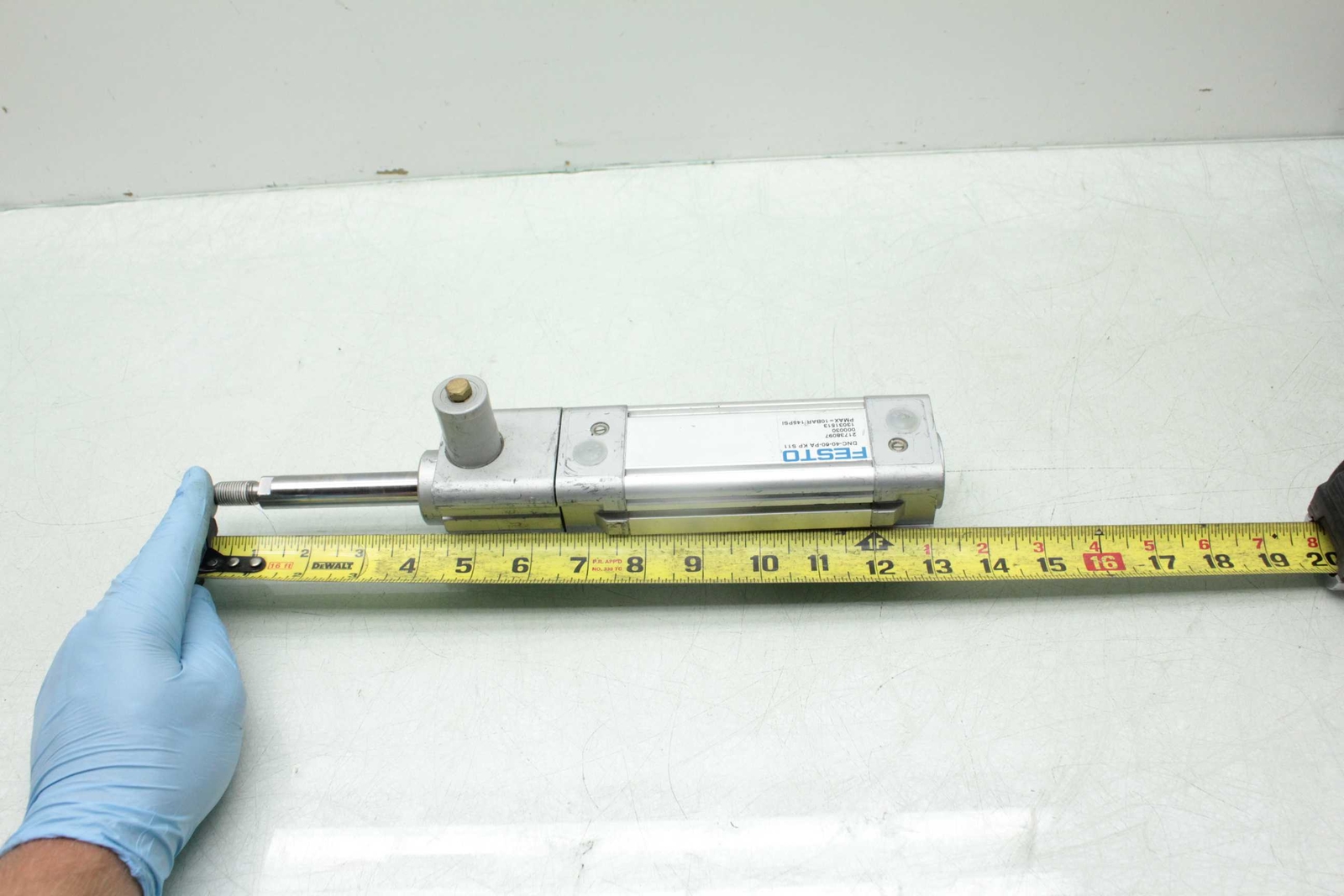 Festo DNC-40-60-PA-KP-S11 Pneumatic Air Cylinder / 40mm Bore / 60mm Stroke - Used - Image 9