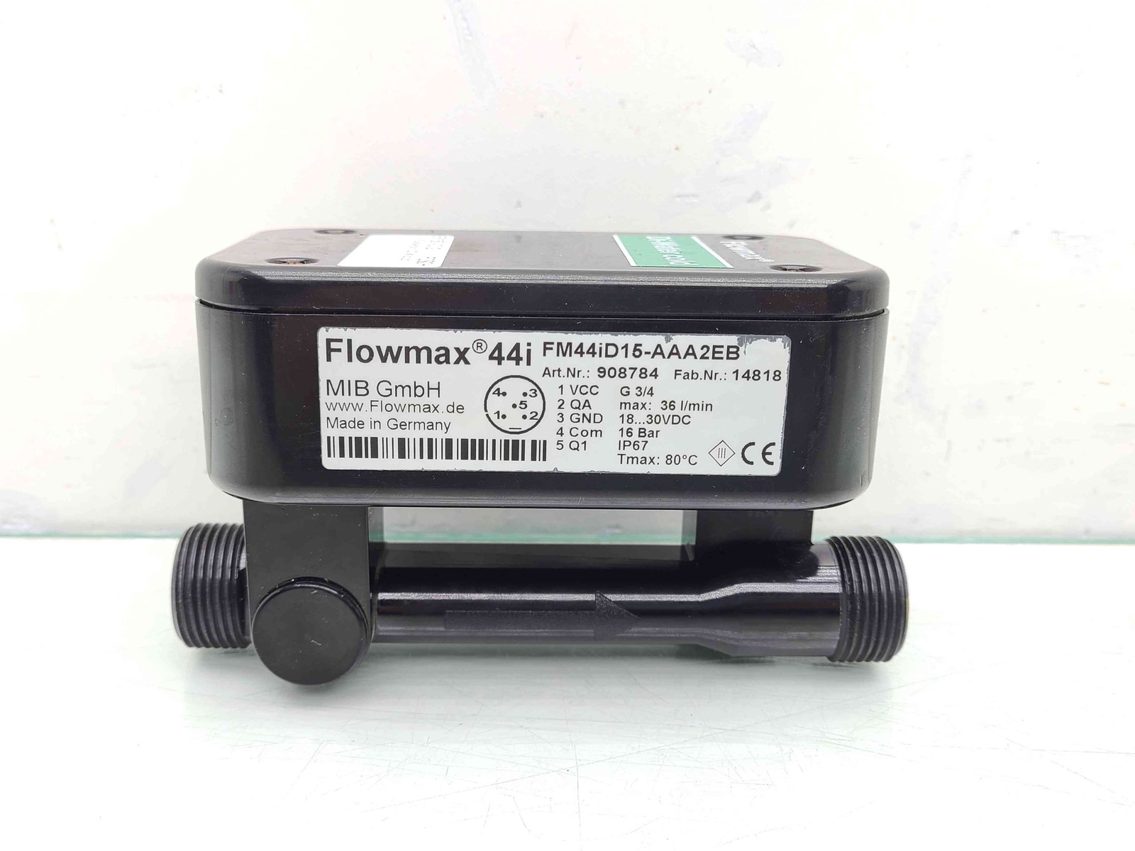 FlowMax 44i D15-AAA2EB Flow Meter 16 Bar - Used - Image 6