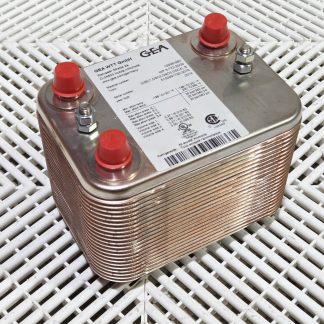 GEA WTT WP 3-TIO-20/20 Brazed Plate Heat Exchanger 363 PSI New - New