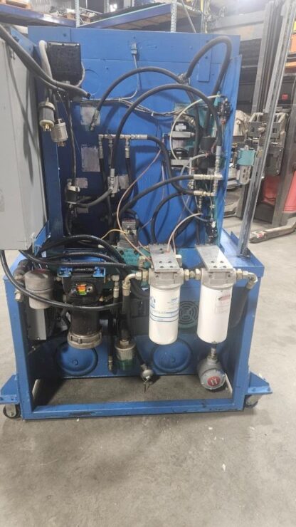 Haldex 4F665 3 HP Power Unit Hydraulic Test Bench 2000 PSI / 2.7 GPM - Used - Image 28