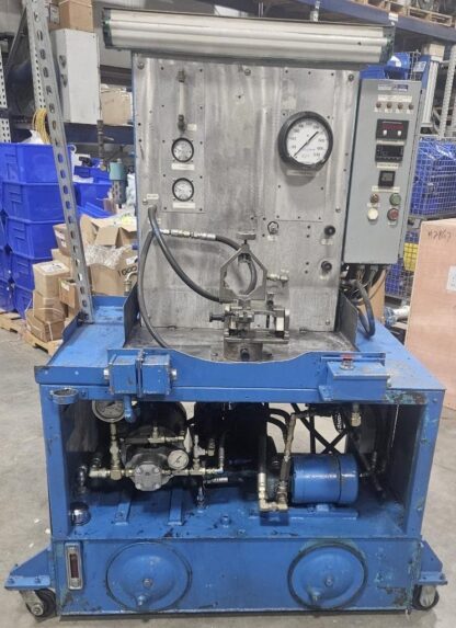 Haldex 4F665 3 HP Power Unit Hydraulic Test Bench 2000 PSI / 2.7 GPM - Used