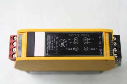 IFM G1503S, 3-Output Industrial Safety Relay 24V DC - Used - Image 12