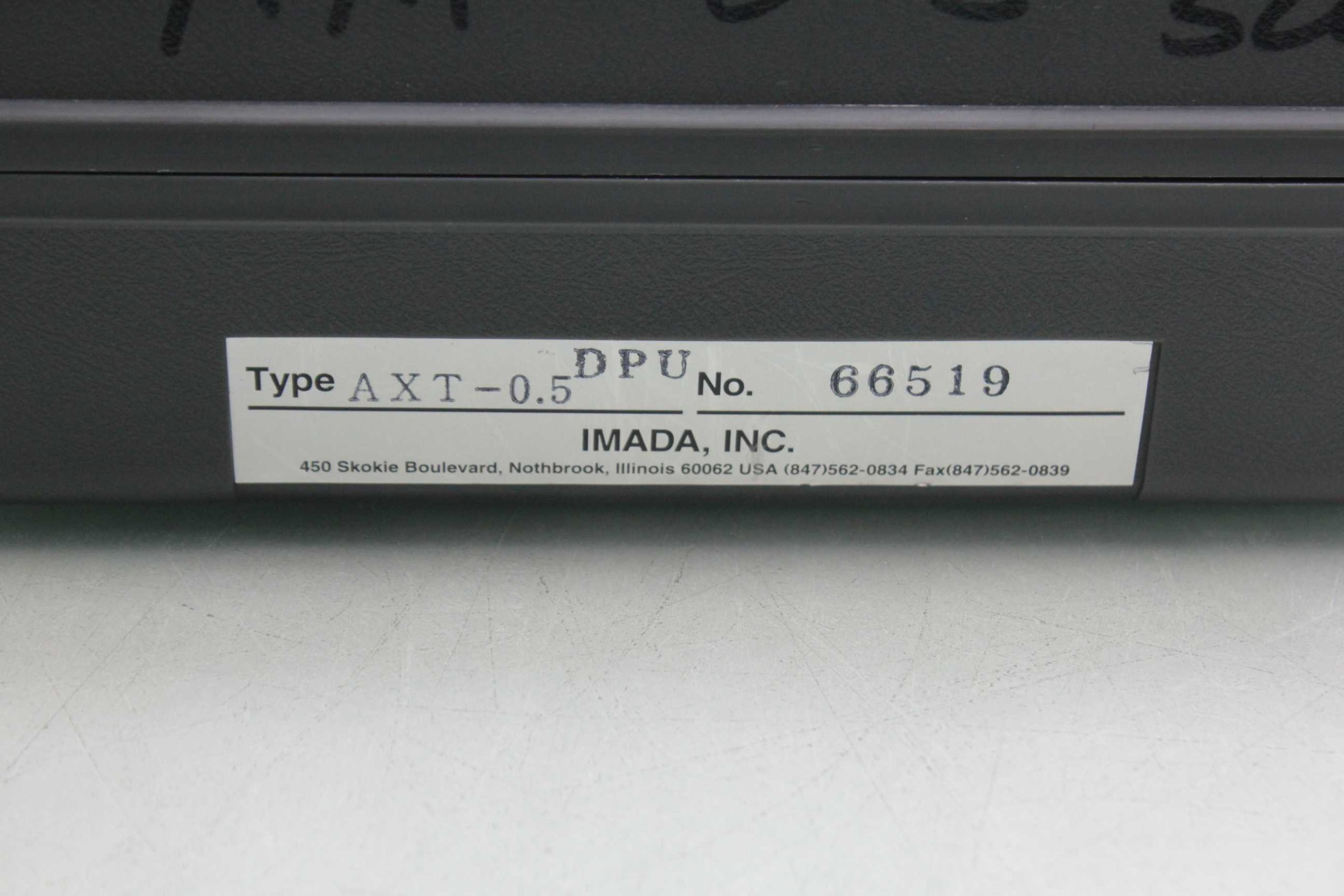 Imada AXT-0.5 Digital Force Gauge Meter / 66519 - Used - Image 14