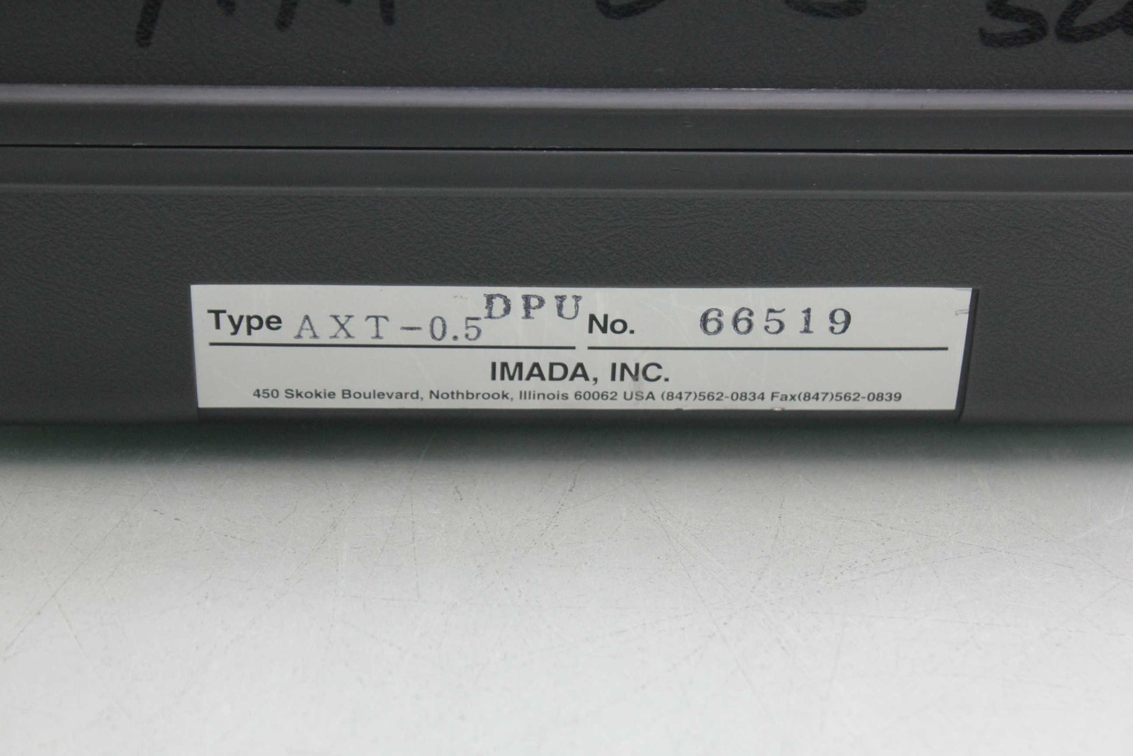 Imada AXT-0.5 Digital Force Gauge Meter / 66519 - Used - Image 3