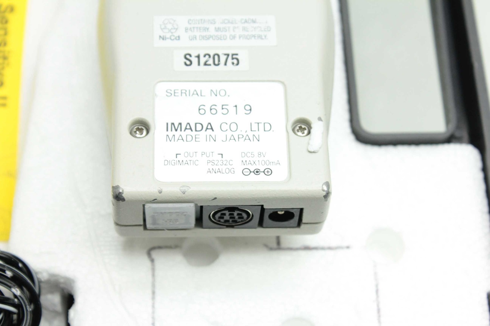 Imada AXT-0.5 Digital Force Gauge Meter / 66519 - Used - Image 7