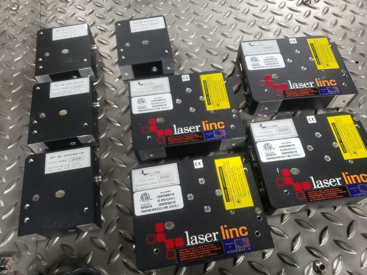LaserLinc SmartLinc System with (4) TLAser 122S Multi-Axis Laser Micrometers - Used - Image 7