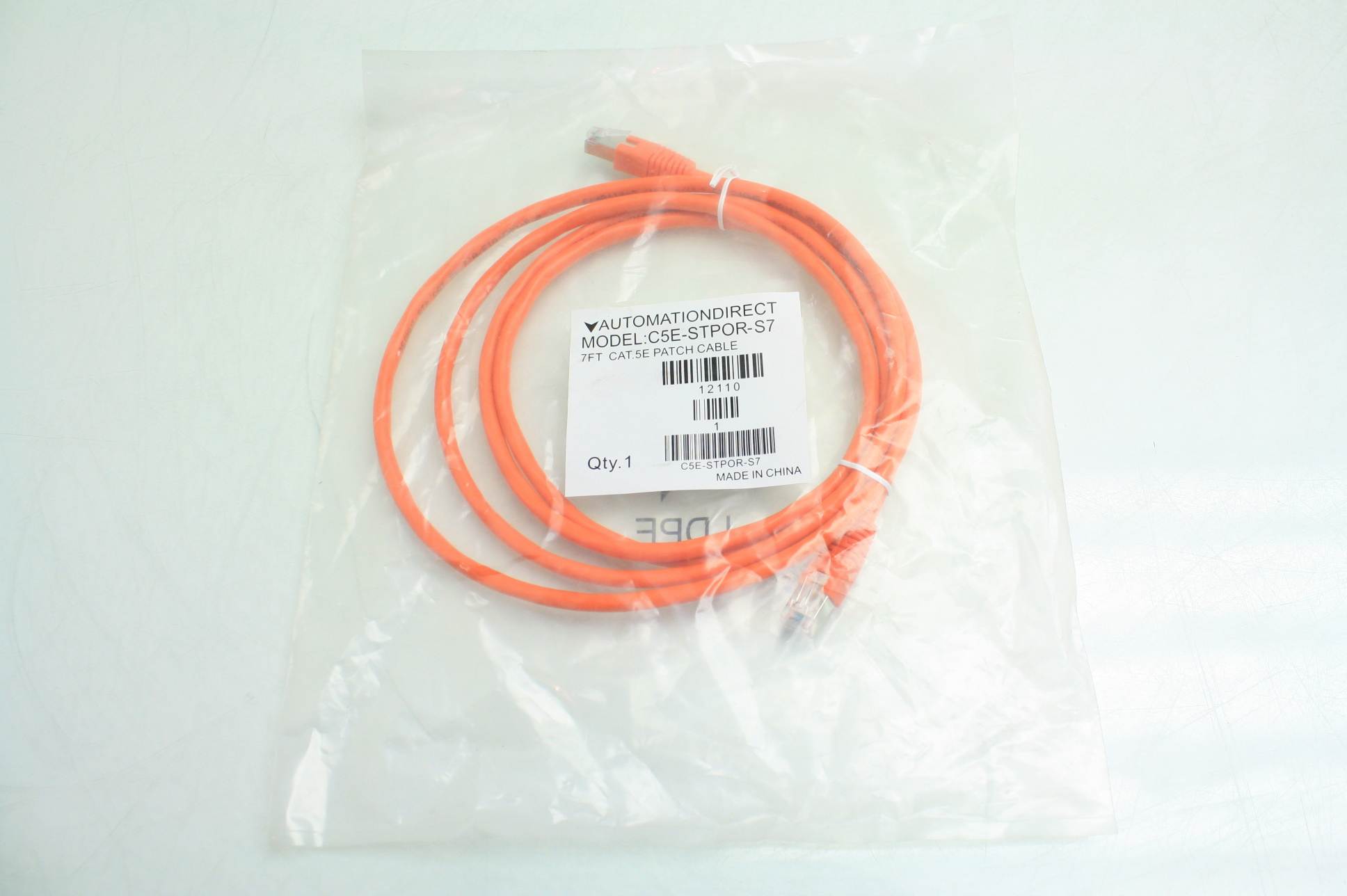Lot of 21 Automation Direct C5E-STPOR-S7 Ethernet Straight Thru Patch Cable 7' - New - Image 6