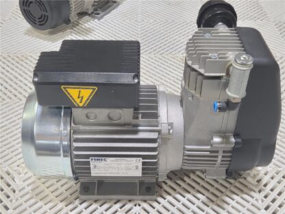 Lot of (3) Piston Air Compressor Pumps with 1.5 HP FIMEC H80D4M Motors - Used - Image 3