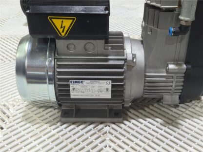 Lot of (3) Piston Air Compressor Pumps with 1.5 HP FIMEC H80D4M Motors - Used - Image 4