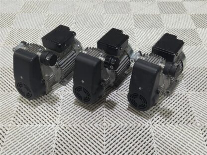 Lot of (3) Piston Air Compressor Pumps with 1.5 HP FIMEC H80D4M Motors - Used
