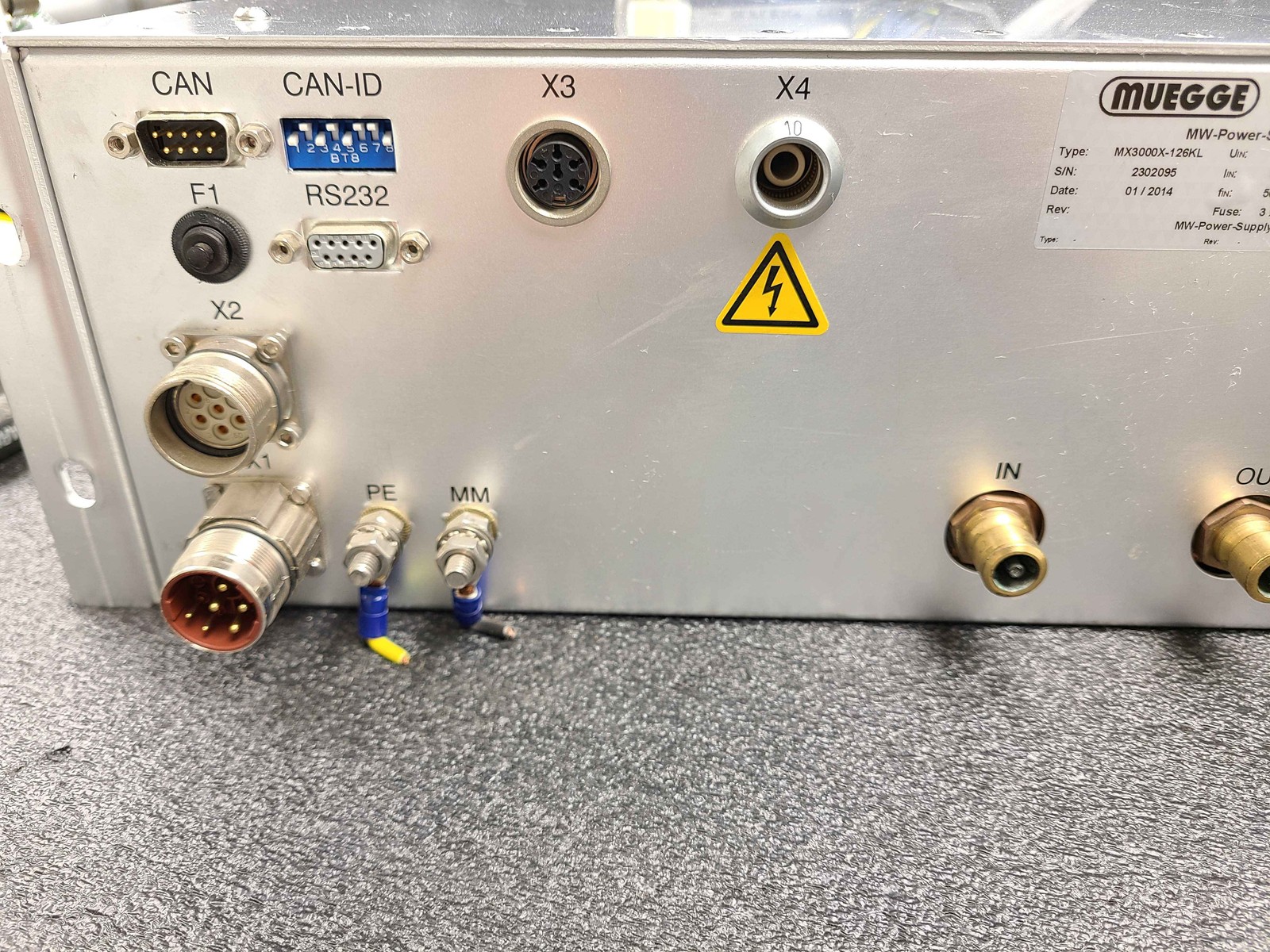 Muegge MX3000X-126KL RF Power Supply Microwave with Magnetron Head MH2000S-218BB - Used - Image 11