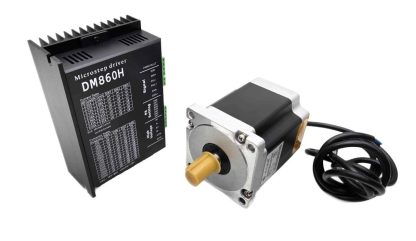 Nema 34 Stepper Motor Driver Set DM860H w/ 86HBP98AL4S-TKO Motor USA Stock - New