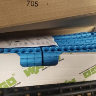 New 25x Wago 2010-1304 TopJob Terminal Blocks Blue 600V / 65A - New