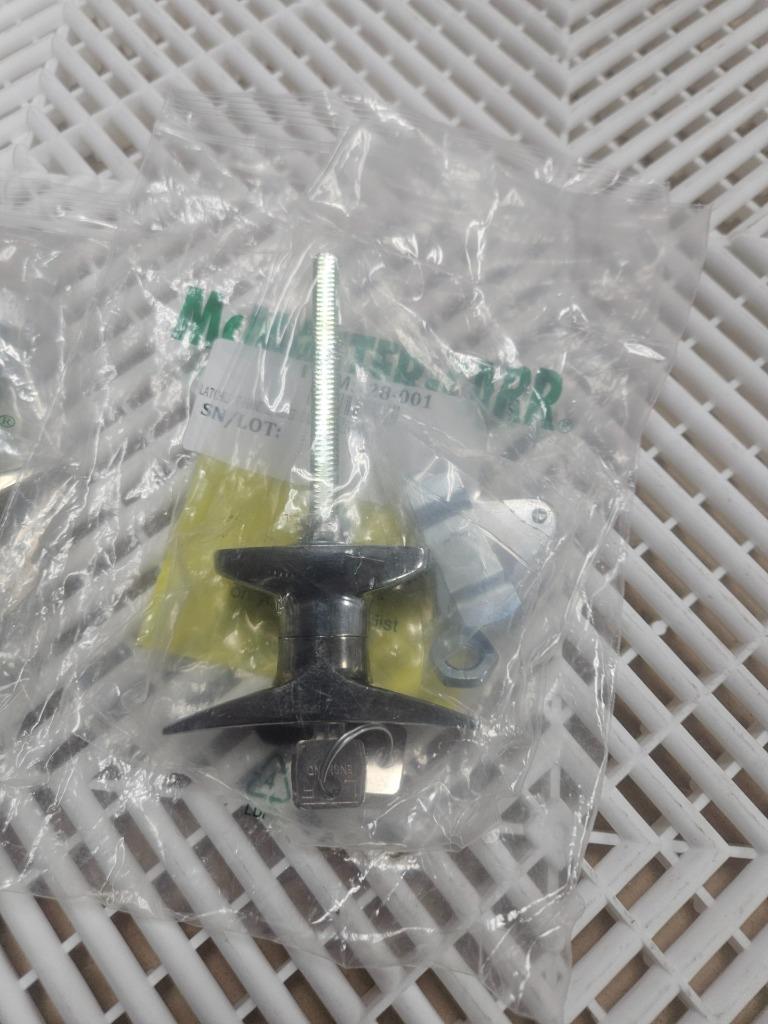 New McMaster 1210A58 T-Handle Keyed Cam Lock Adjustable Latching Distance CW - New - Image 8