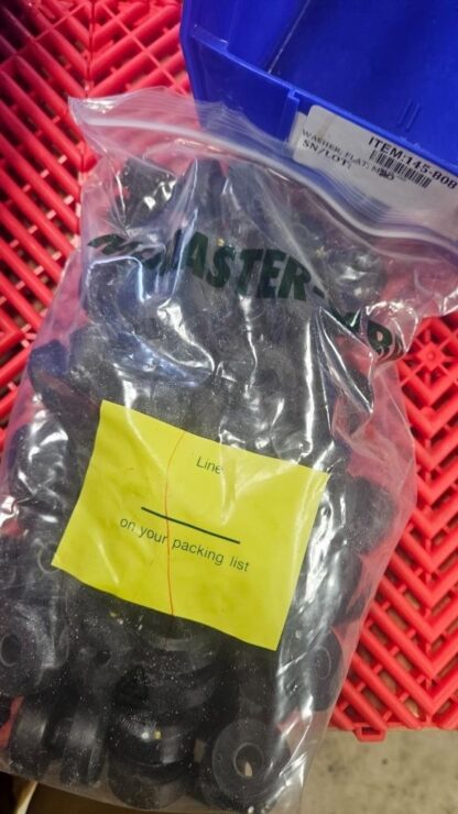 New McMaster 6309K32 Vibration Dampening Grommet Clamp 3/8" Bolt - New - Image 3