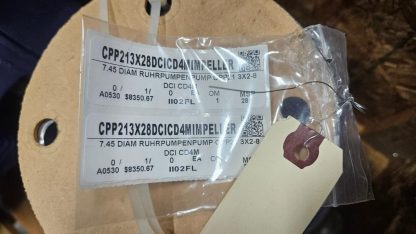 New Ruhr Pumpen CPP Process Pump CPP21 3x2-8 DCI CD4M - New - Image 5