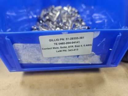 New TE Connectivity Deutsch 0460-204-04141 Solid Contact 6 AWG, Size 4 - New - Image 3