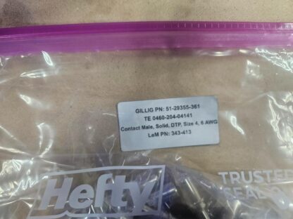 New TE Connectivity Deutsch 0460-204-04141 Solid Contact 6 AWG, Size 4 - New - Image 8